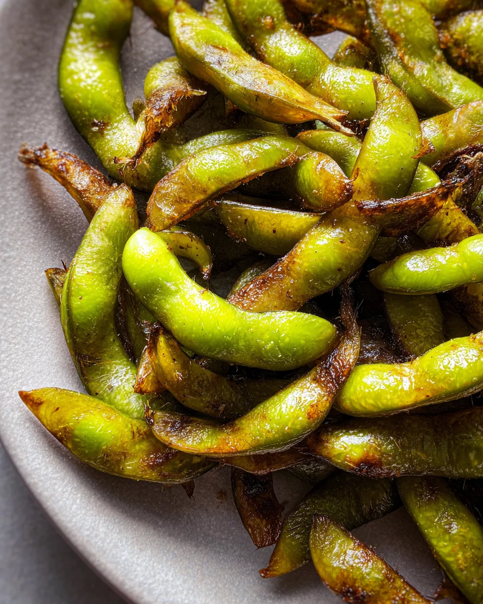 Air Fryer Edamame