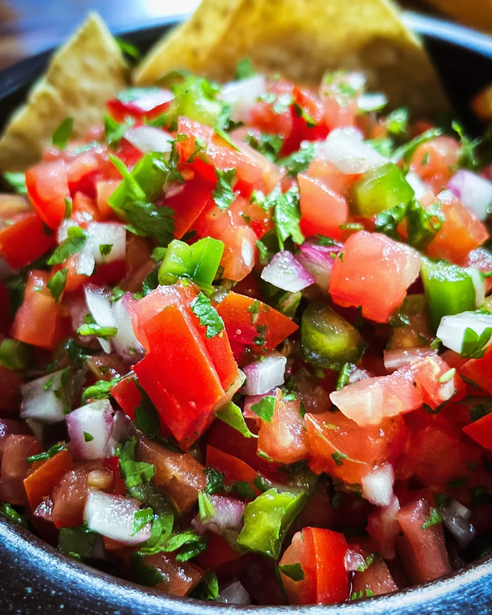 Authentic Pico de Gallo