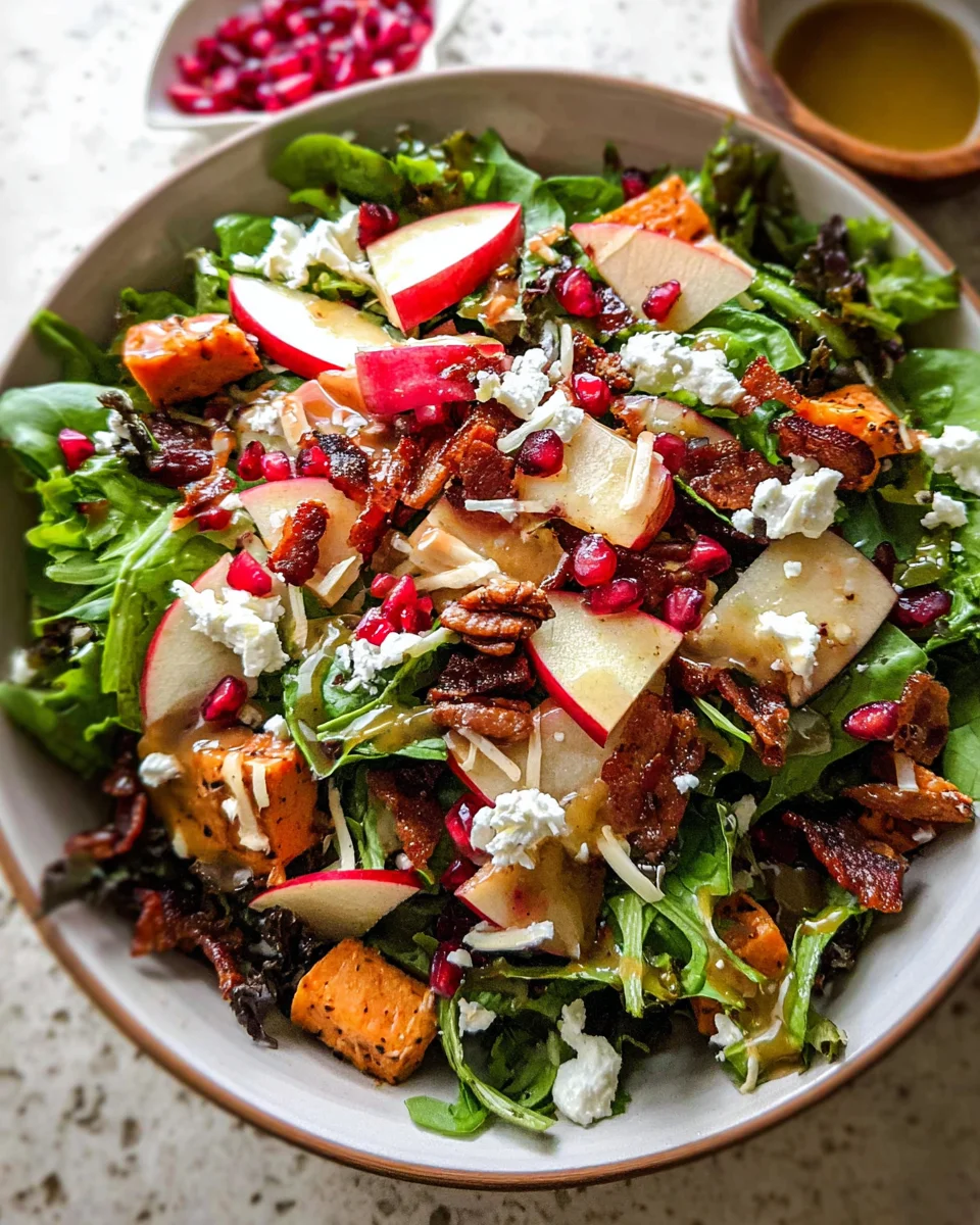 Autumn Salad with Apple Cider Vinaigrette 21 Autumn