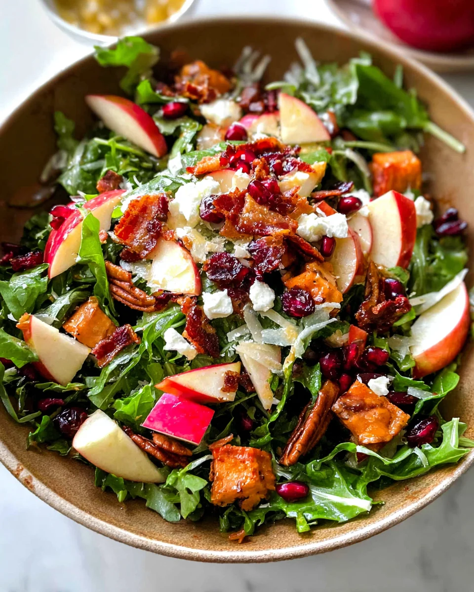 Autumn Salad with Apple Cider Vinaigrette 22 Autumn