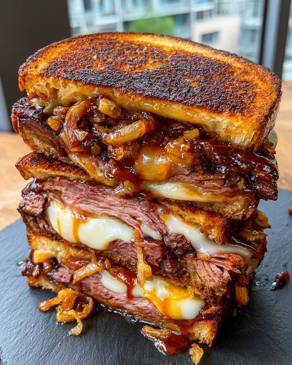 BBQ Brisket Melts 25 BBQ