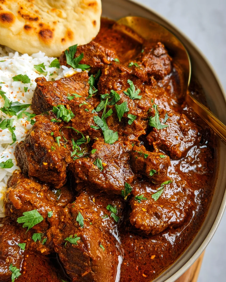Beef Vindaloo 25 Beef Vindaloo