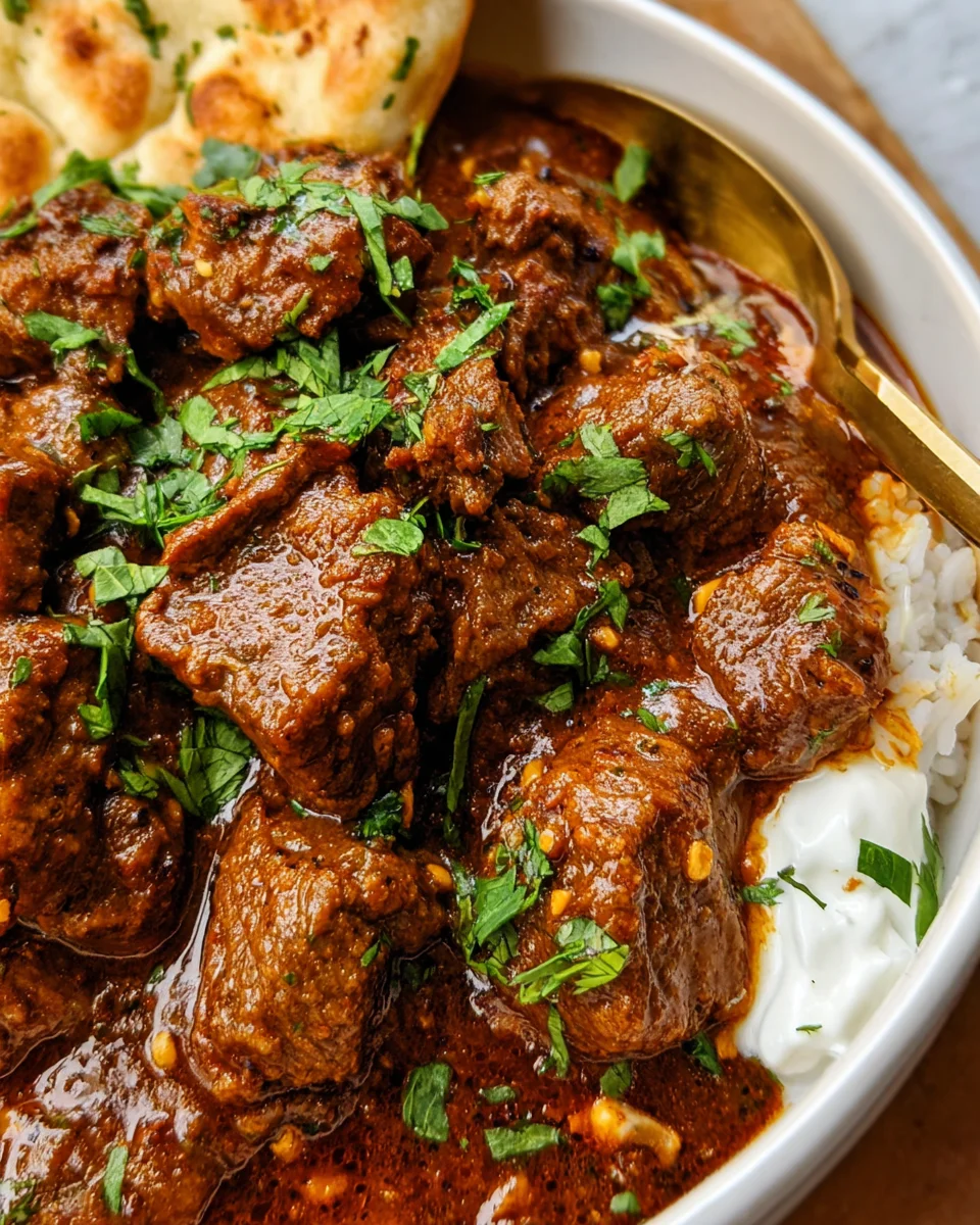 Beef Vindaloo 18 Beef