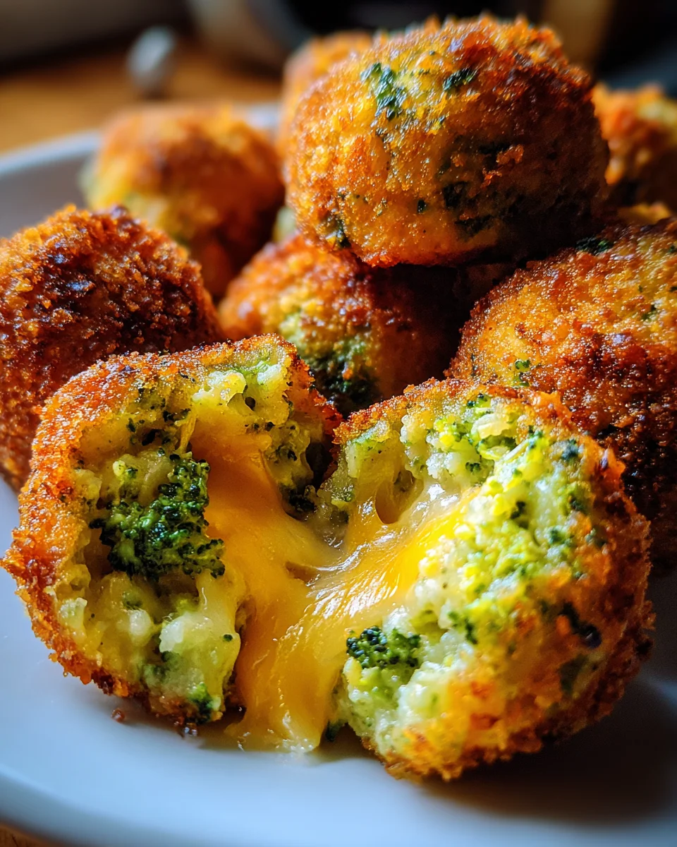 Broccoli Cheese Balls 18 Broccoli