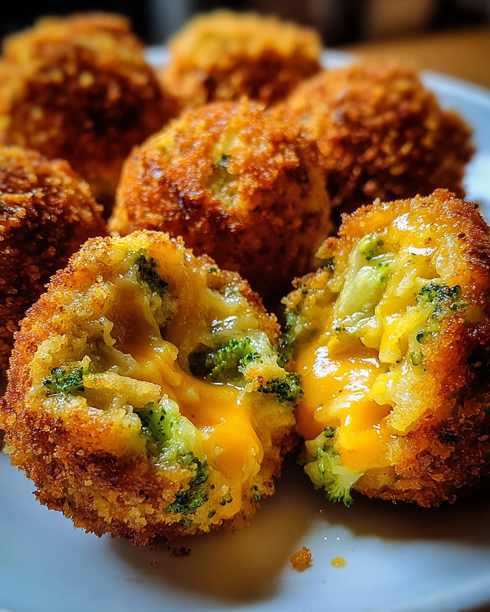 Broccoli Cheese Balls 19 Broccoli