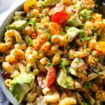 Buffalo Chickpea Pasta Salad