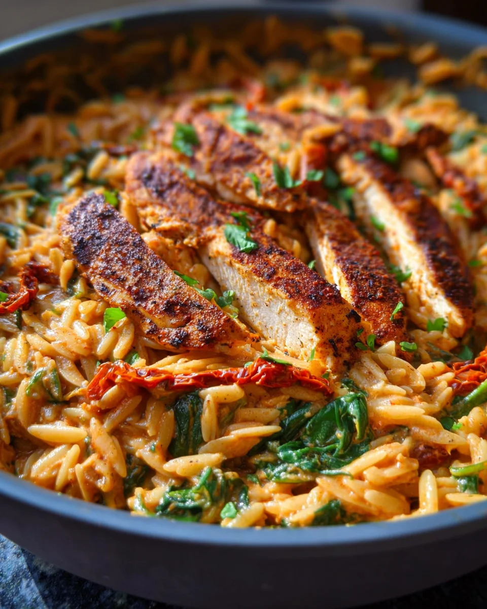 Cajun Chicken Orzo 22 Cajun
