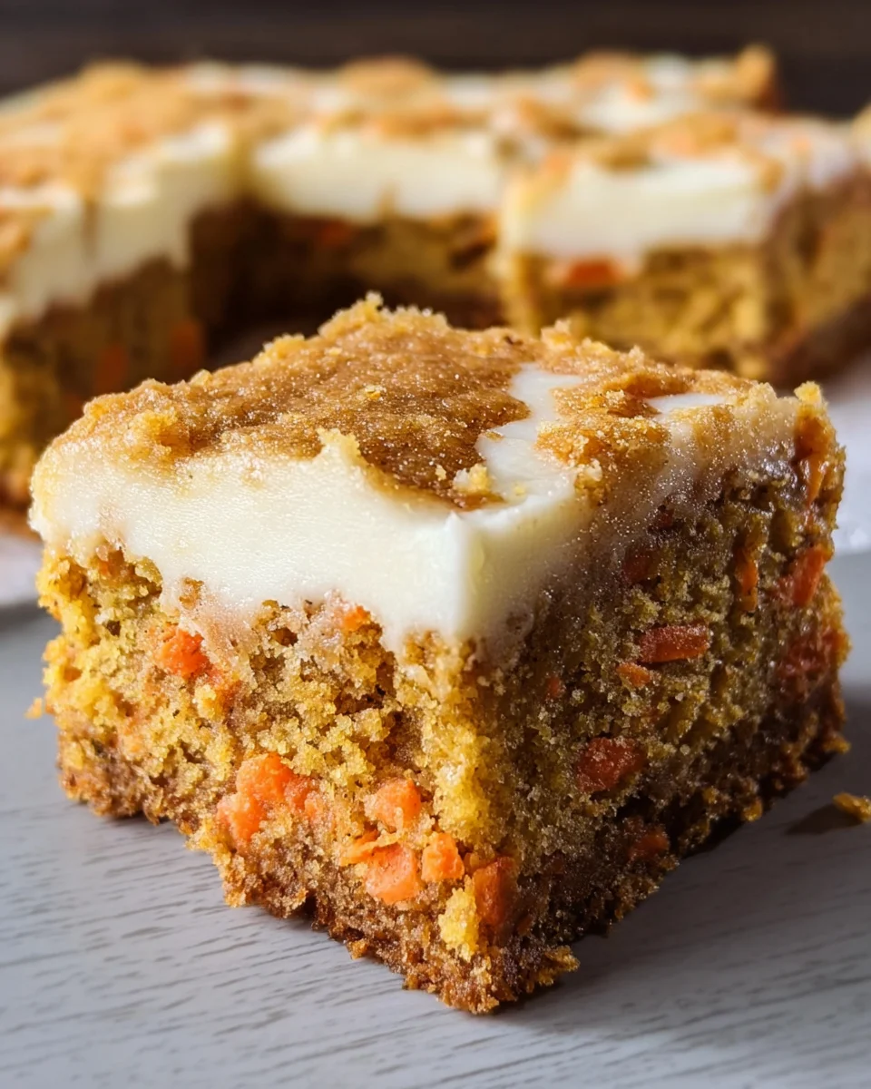 Carrot Cake Bars