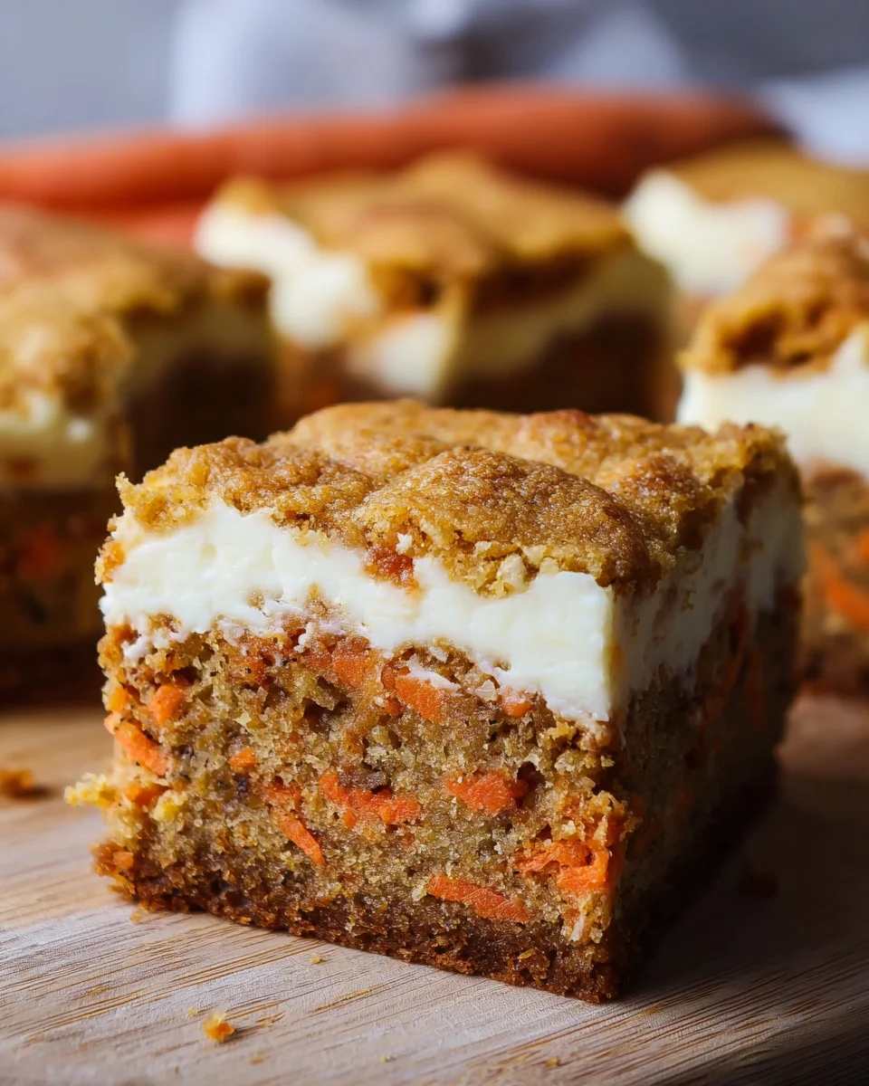 Carrot Cake Bars 26 Carrot