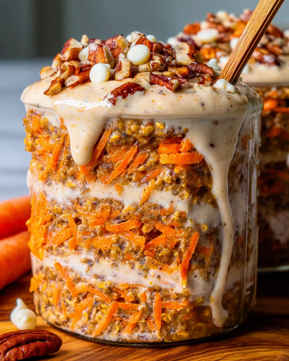 Carrot Cake Overnight Oats