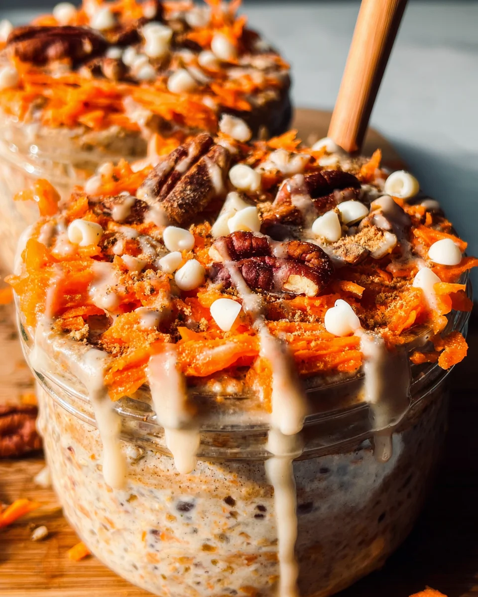 Carrot Cake Overnight Oats 18 Carrot