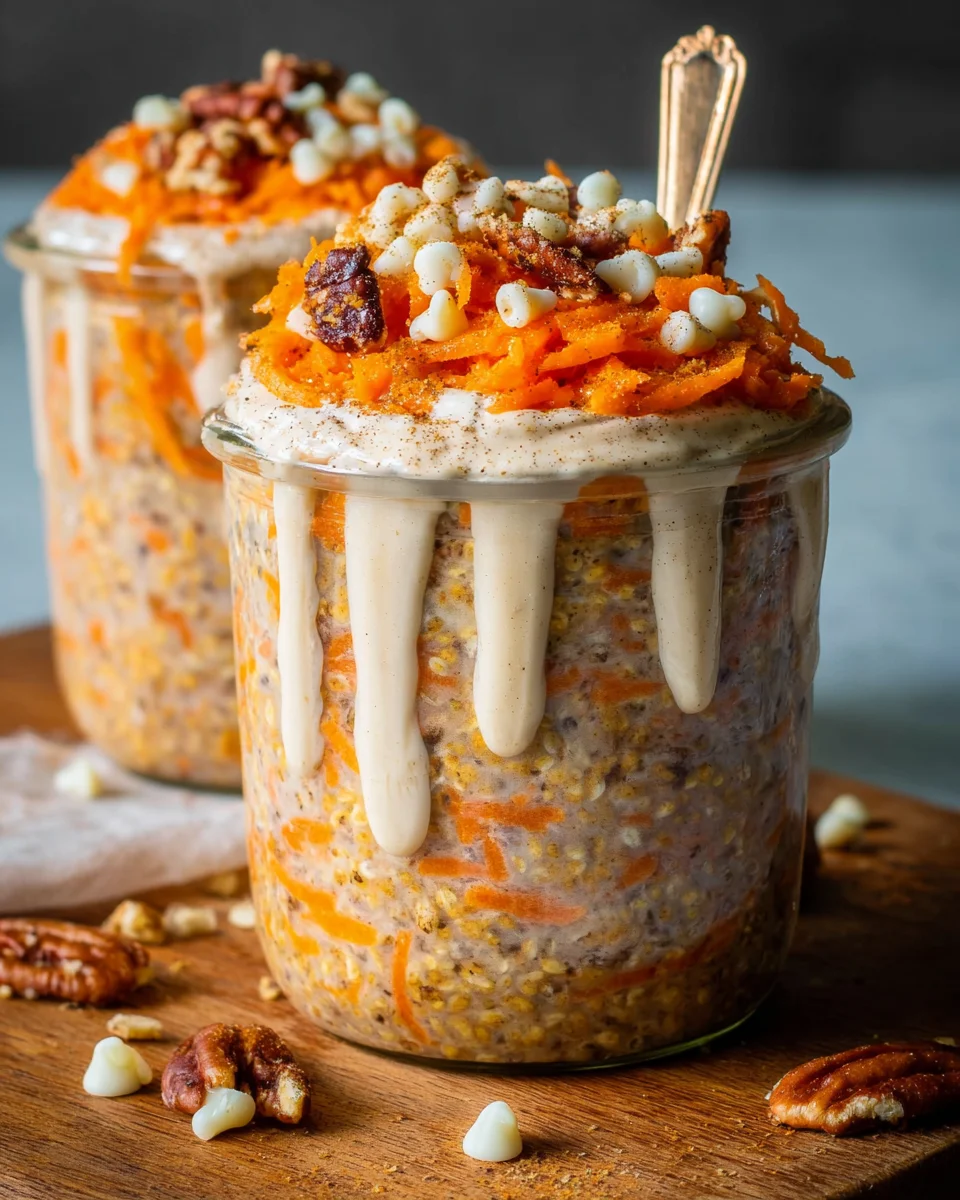 Carrot Cake Overnight Oats 19 Carrot