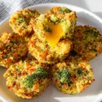 Cheesy Broccoli Quinoa Bites