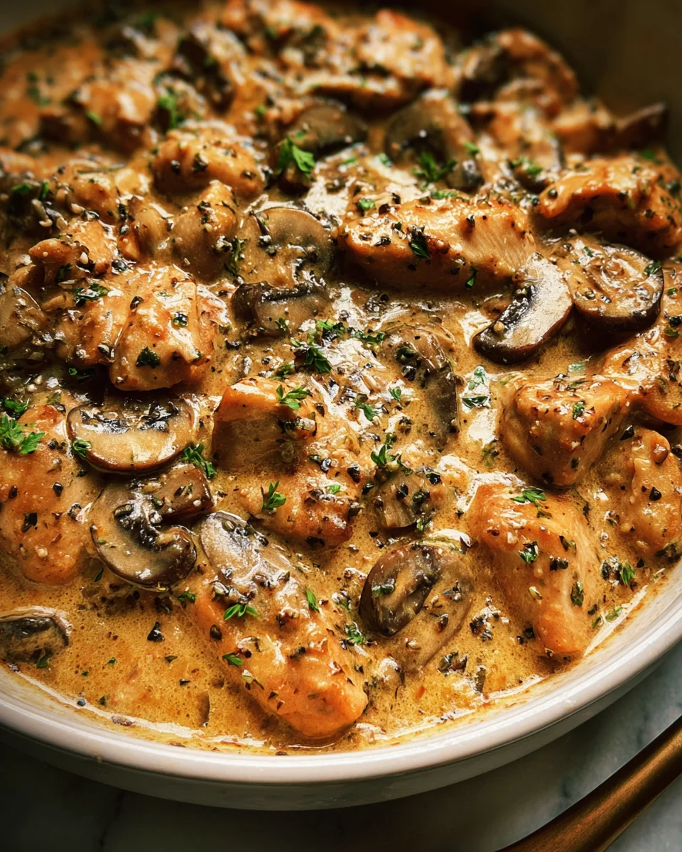 Chicken Stroganoff 26 Chicken