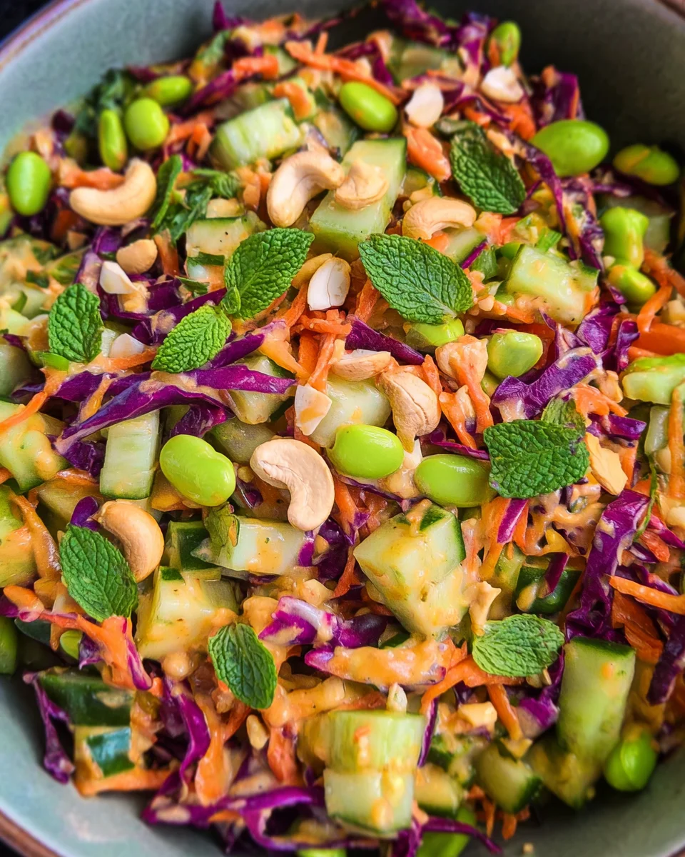 Chopped Asian Salad (Miso Dressing) 19 Chopped