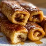 Cinnamon Roll French Toast Roll-Ups 22 Cinnamon Roll French Toast Roll-Ups