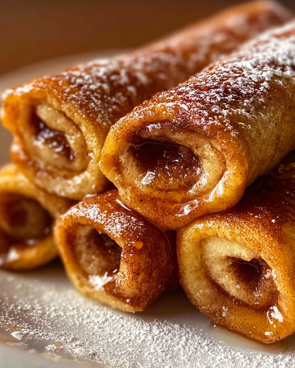 Cinnamon Roll French Toast Roll-Ups 20 Cinnamon