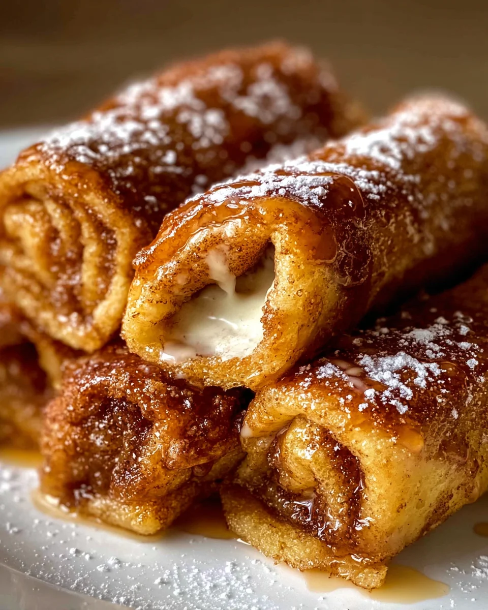 Cinnamon Roll French Toast Roll-Ups 21 Cinnamon