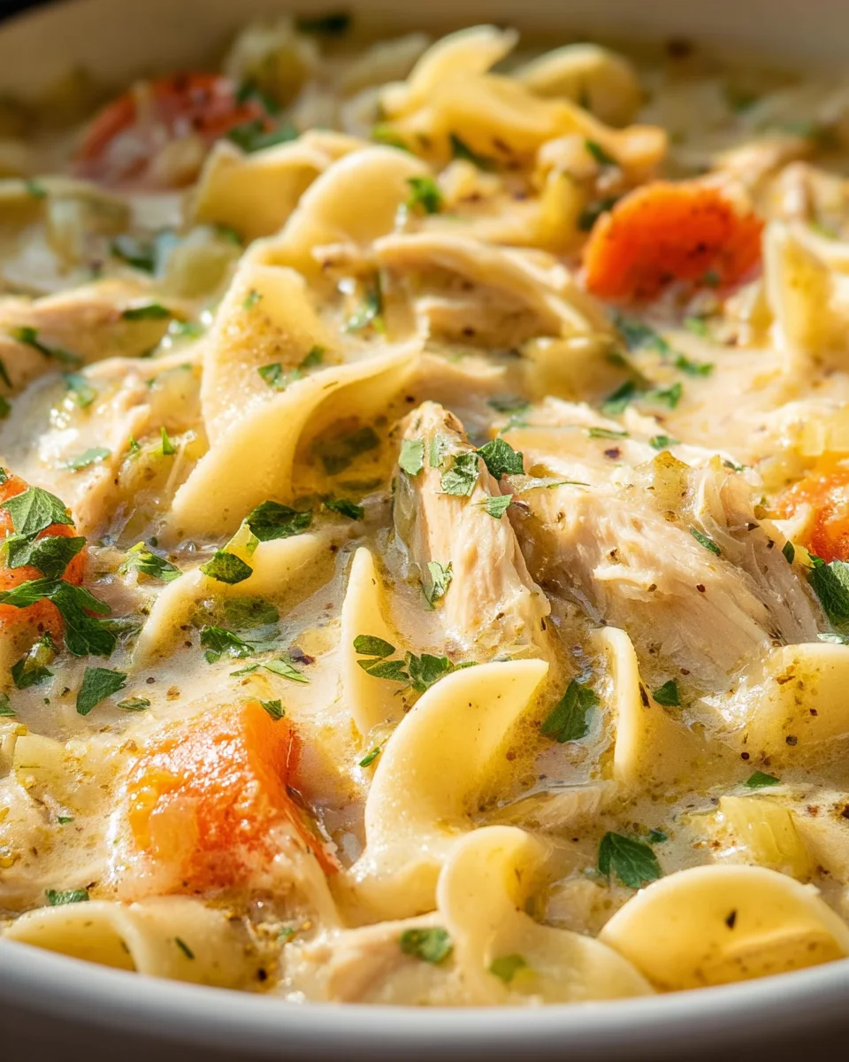Creamy Chicken Noodle Soup Recipe 27 Creamy Chicken Noodle Soup Recipe