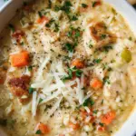 Creamy Chicken and Rice Soup 34 Creamy Chicken and Rice Soup