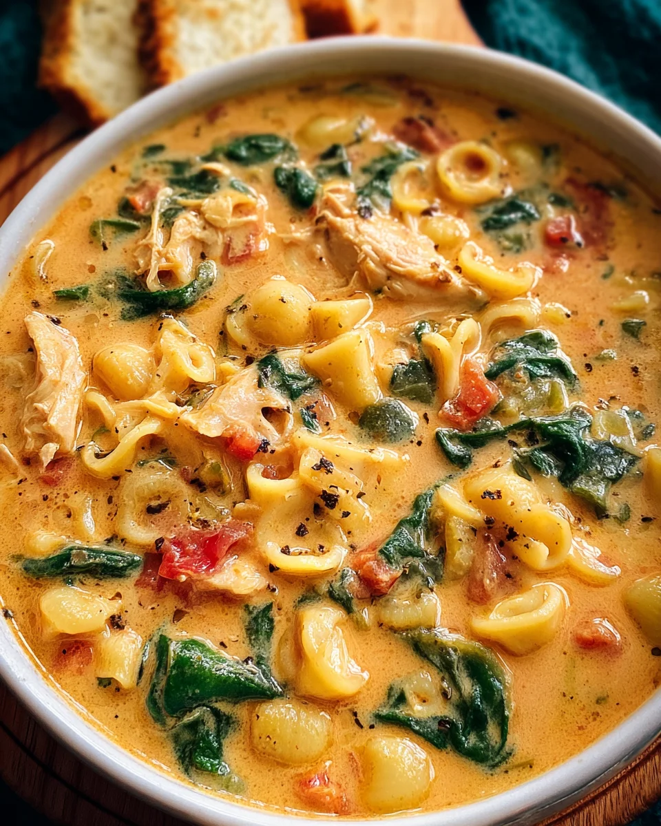 Creamy Tuscan Chicken Soup 29 Creamy Tuscan Chicken Soup