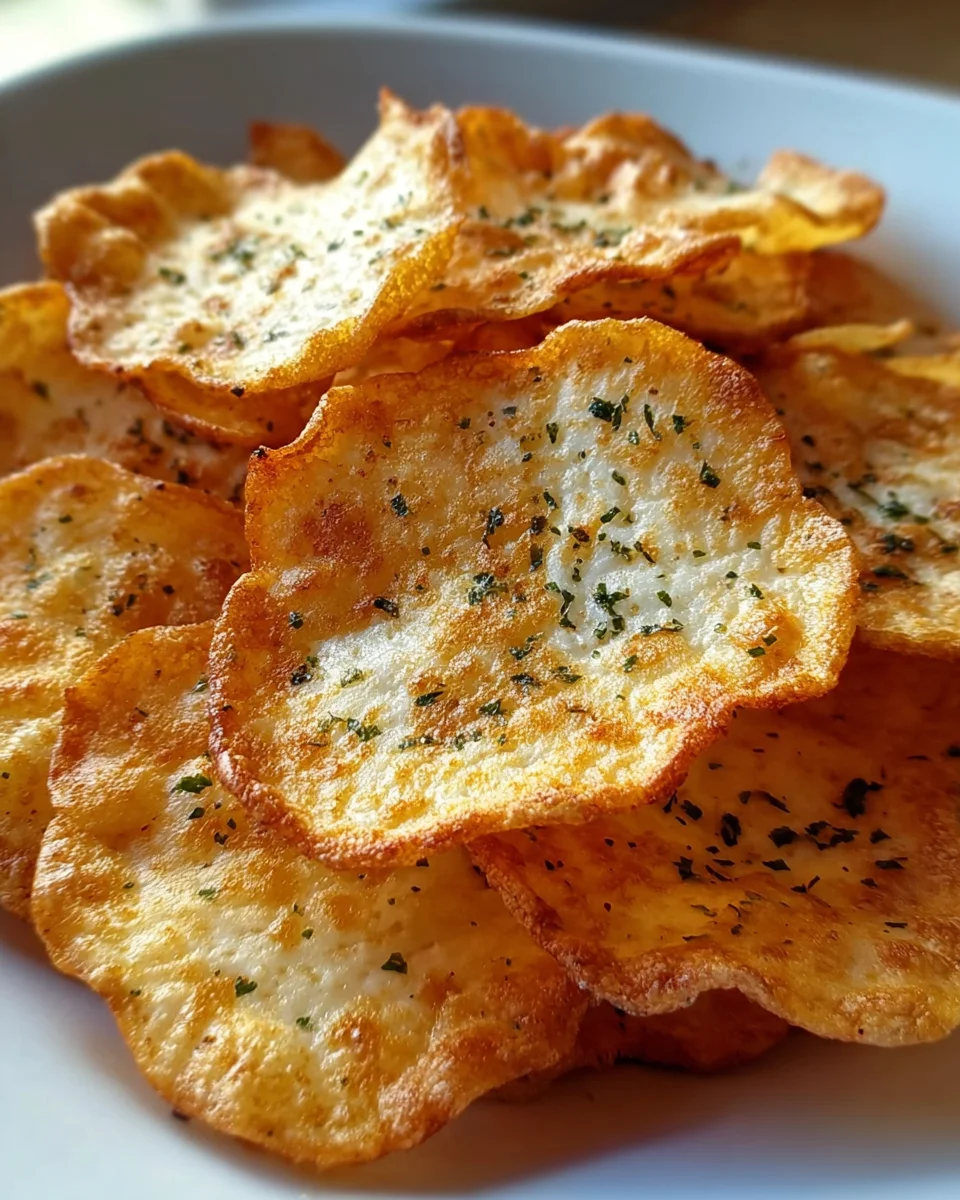 Crispy Cottage Cheese Chips 19 Crispy