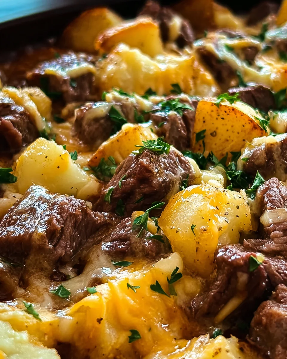 Crockpot Loaded Steak and Potato Bake Recipe 17 Crockpot