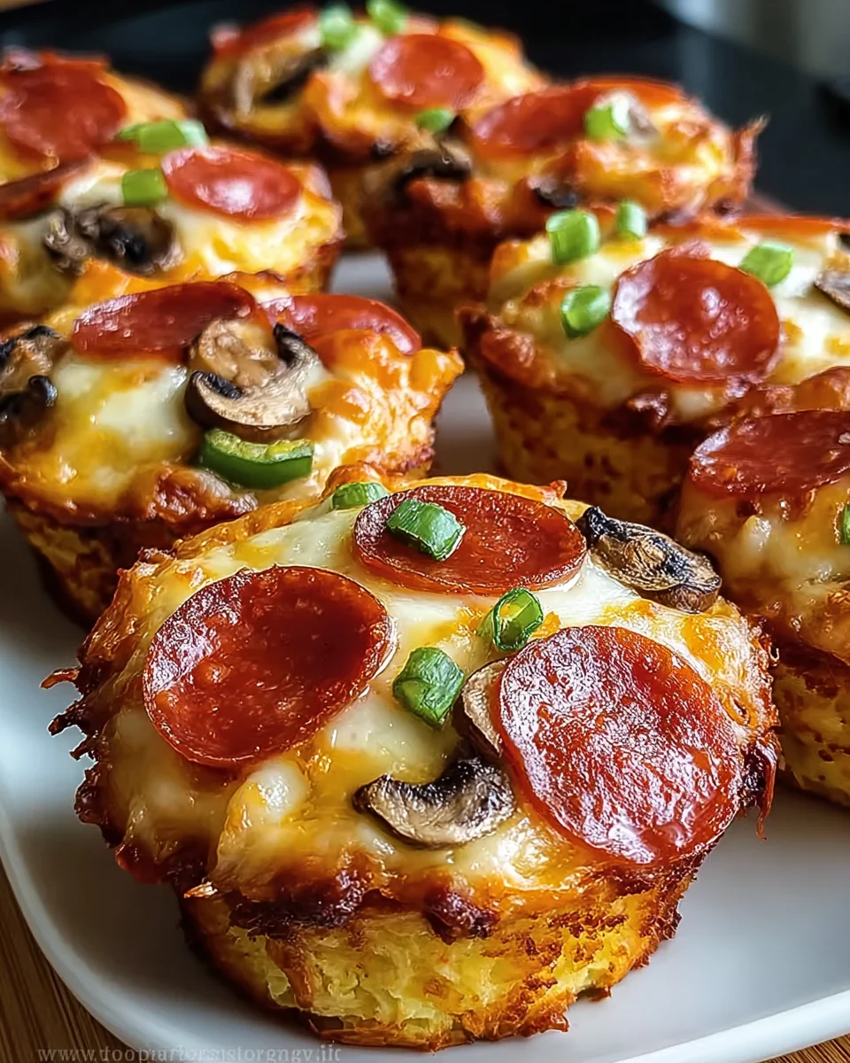 Deep Dish Pizza Cupcakes 17 Deep Dish Pizza Cupcakes