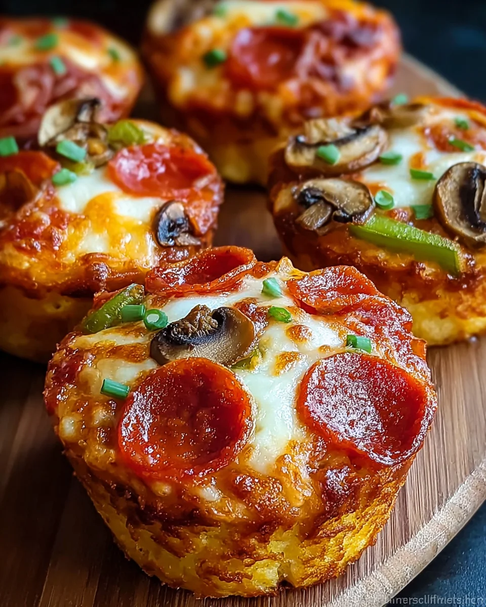 Deep Dish Pizza Cupcakes 18 Deep