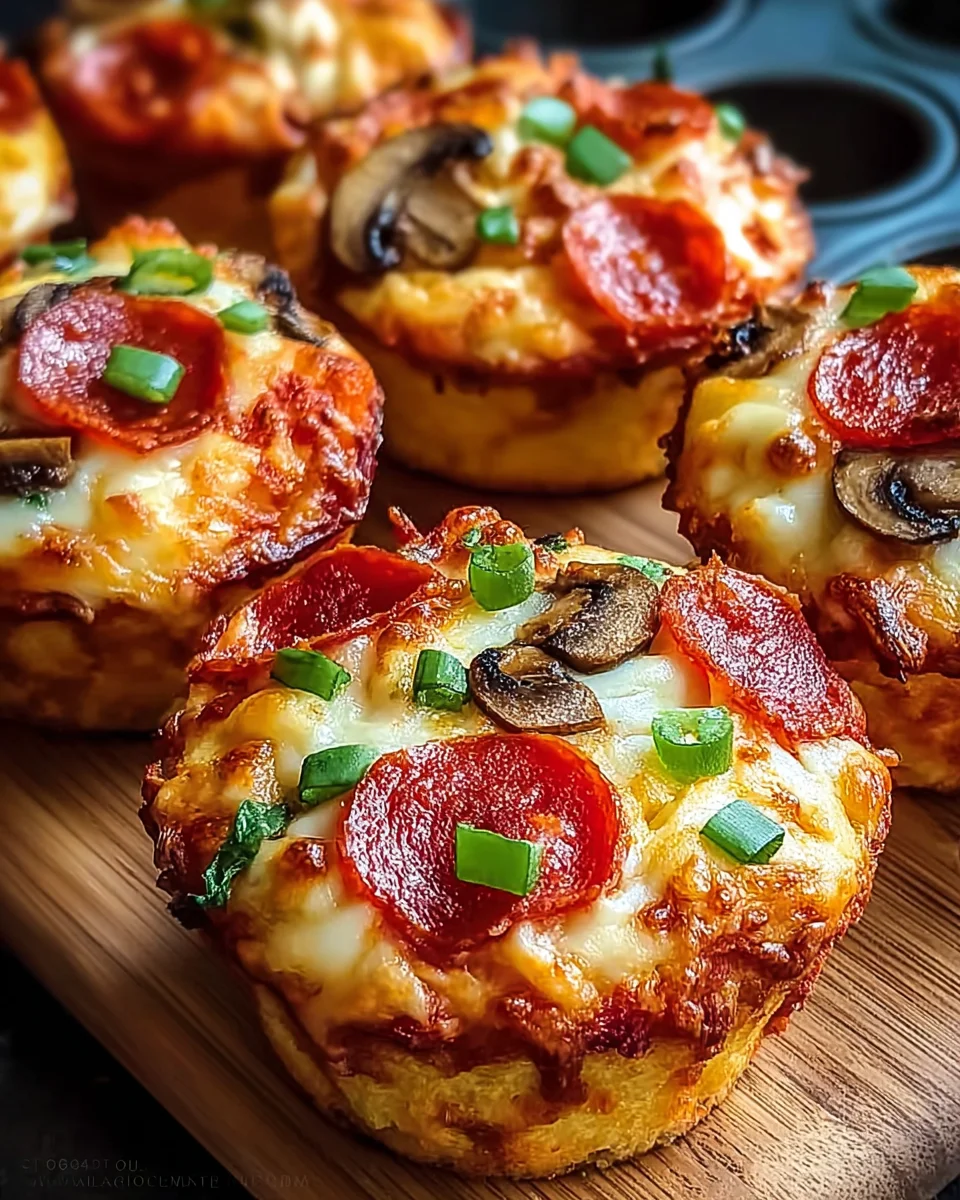 Deep Dish Pizza Cupcakes 19 Deep