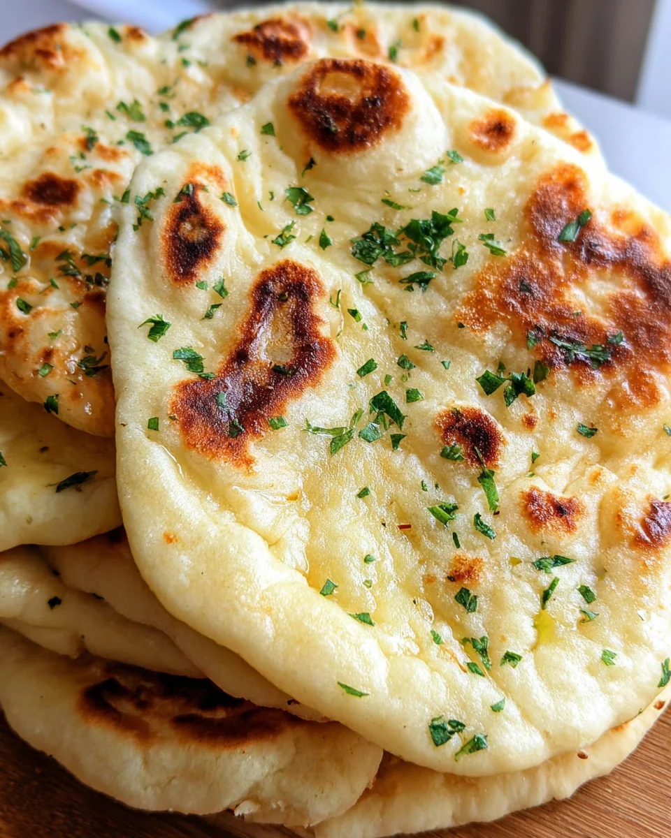 Easy Vegan Naan