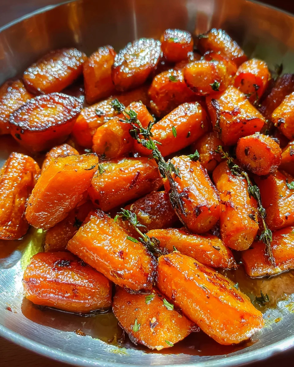Honey Roasted Carrots 18 Honey