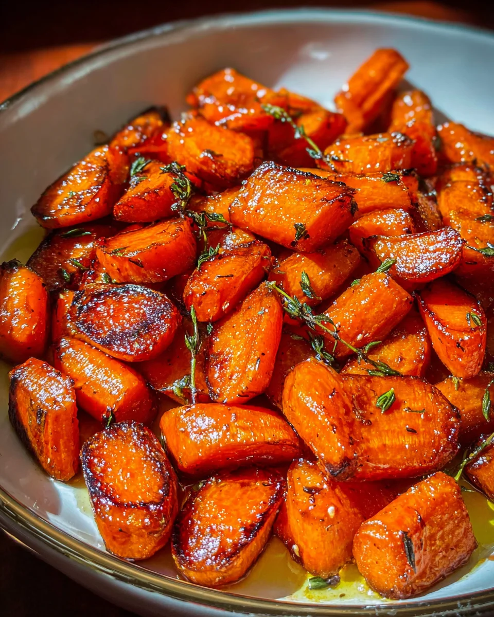 Honey Roasted Carrots 19 Honey