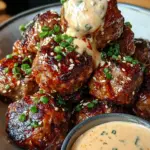 Korean BBQ Meatballs with Spicy Mayo Dip 42 Korean BBQ Meatballs with Spicy Mayo Dip