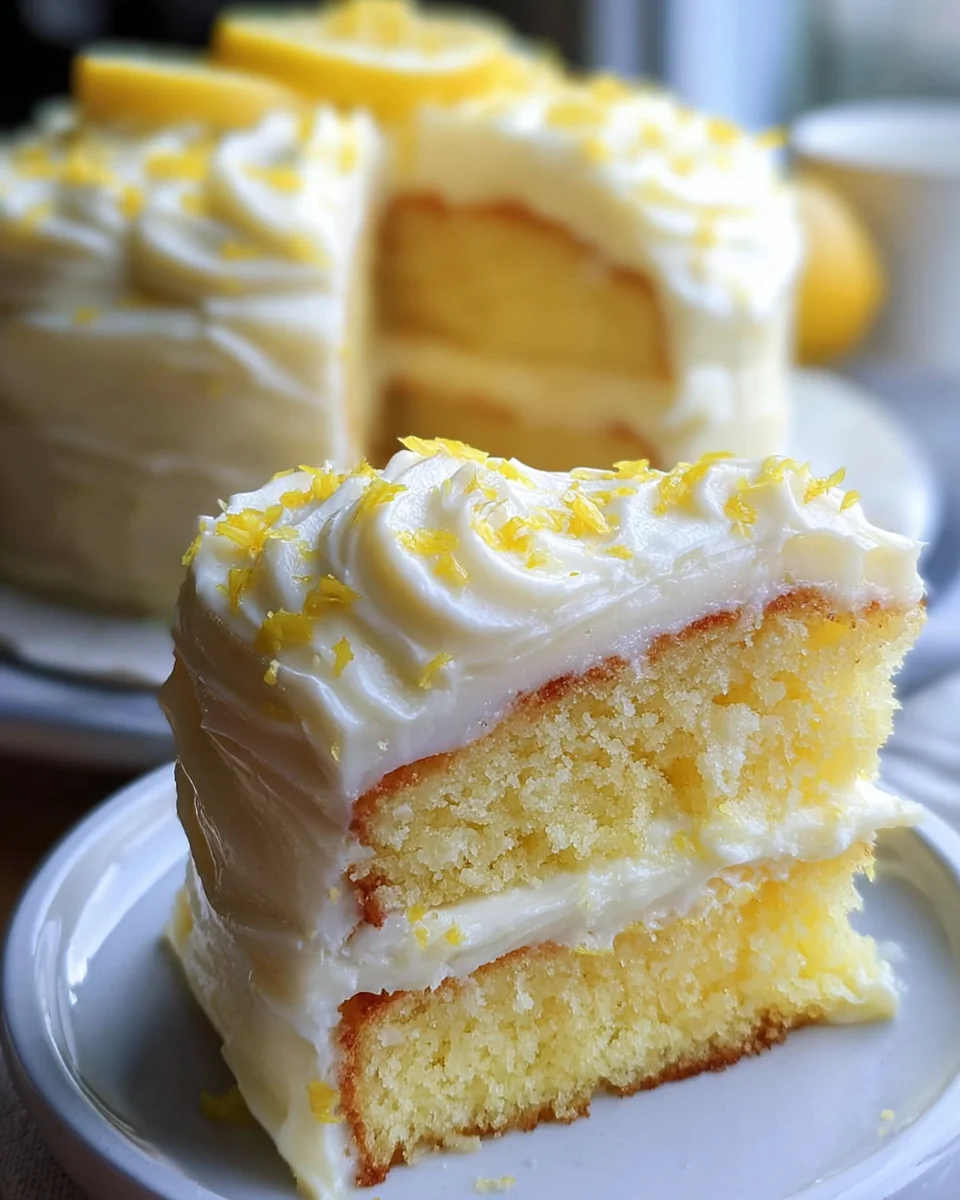 Lemon Velvet Cake with Lemon Cream Cheese Frosting 25 Lemon Velvet Cake with Lemon Cream Cheese Frosting