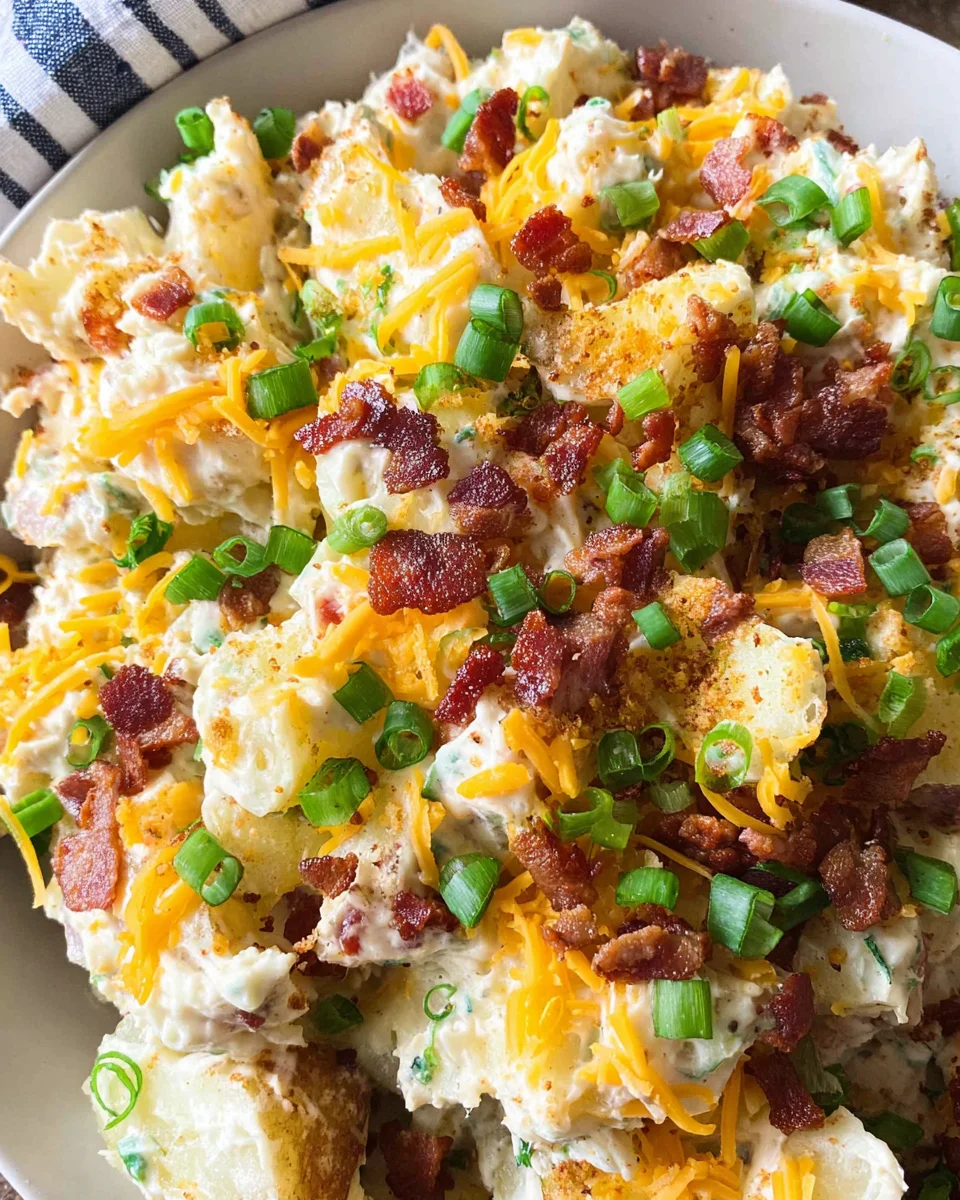 Loaded Baked Potato Salad 32 Loaded Baked Potato Salad