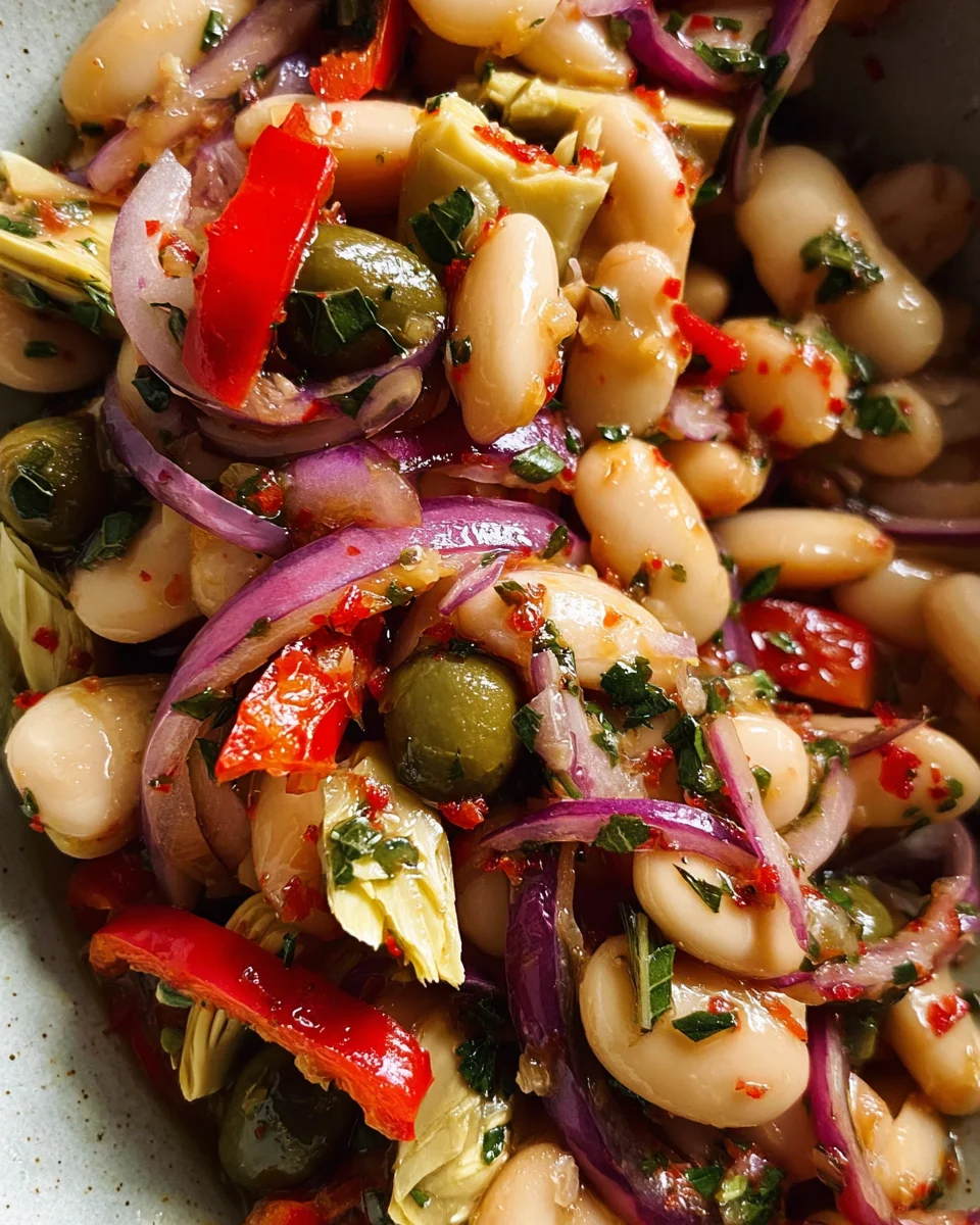 Marinated Butter Beans 25 Marinated