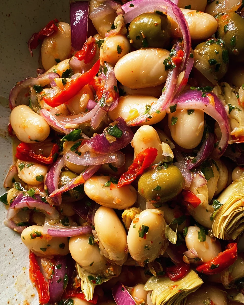 Marinated Butter Beans 26 Marinated