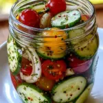 Marinated Cucumbers, Onions, and Tomatoes 21 Marinated Cucumbers, Onions, and Tomatoes