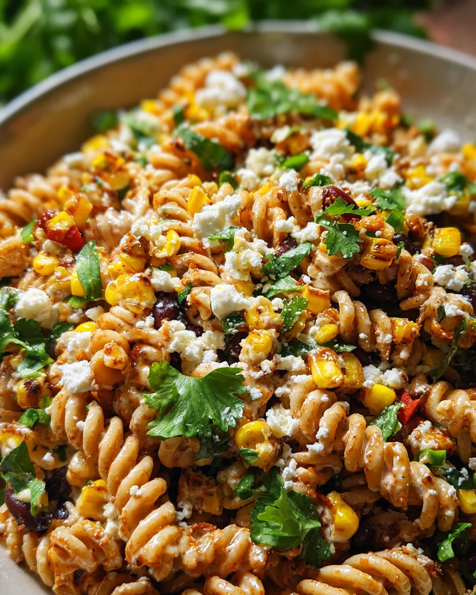 Mexican Street Corn Pasta Salad