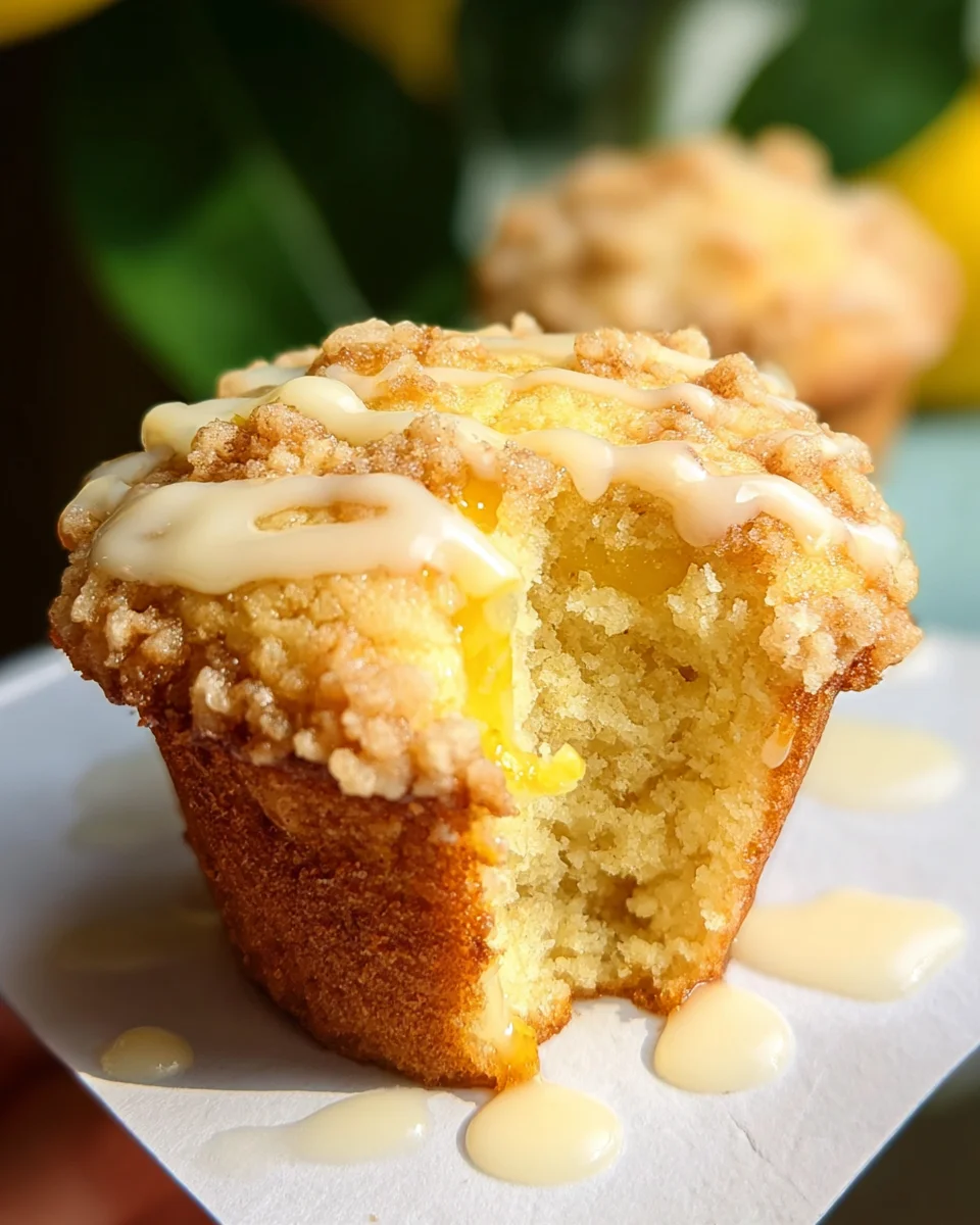 Moist Vegan Lemon Muffins