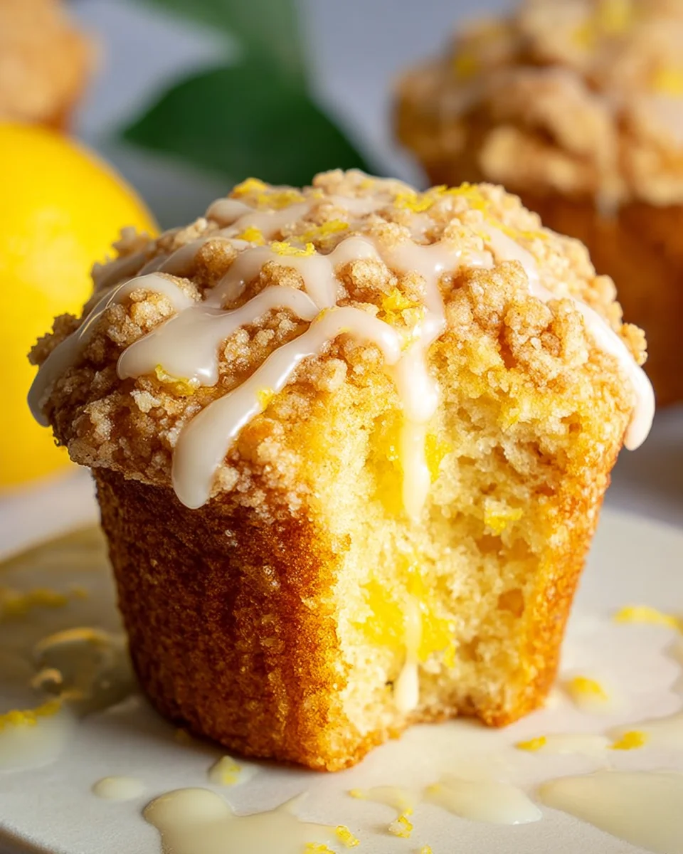 Moist Vegan Lemon Muffins 31 Moist