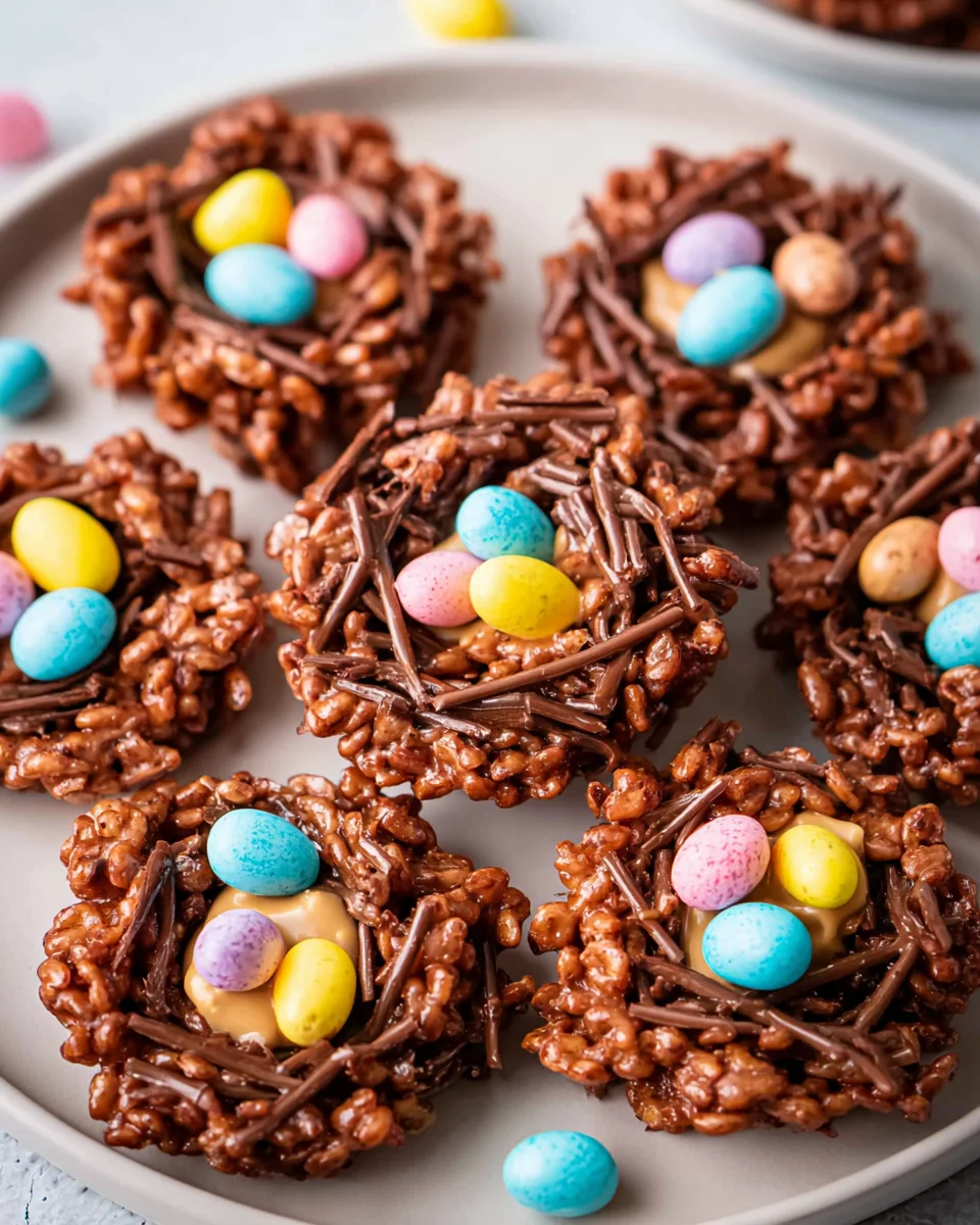 No-Bake Chocolate Bird Nests 16 No-Bake