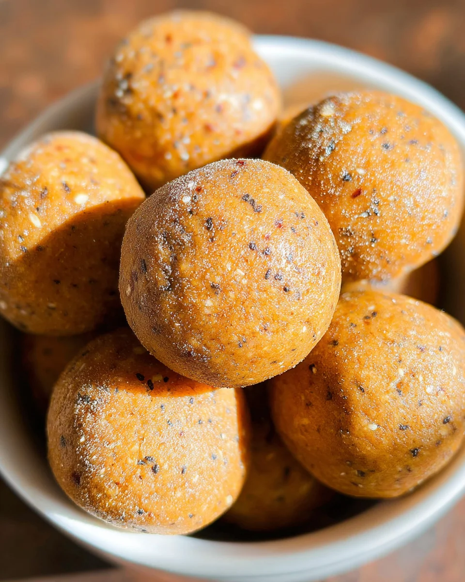 No Bake Healthy Pumpkin Pie Energy Balls 17 No