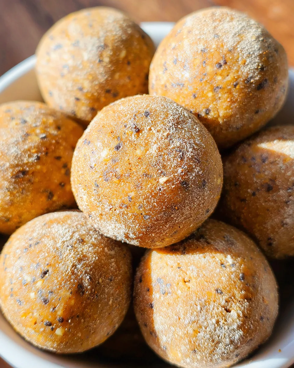 No Bake Healthy Pumpkin Pie Energy Balls 18 No