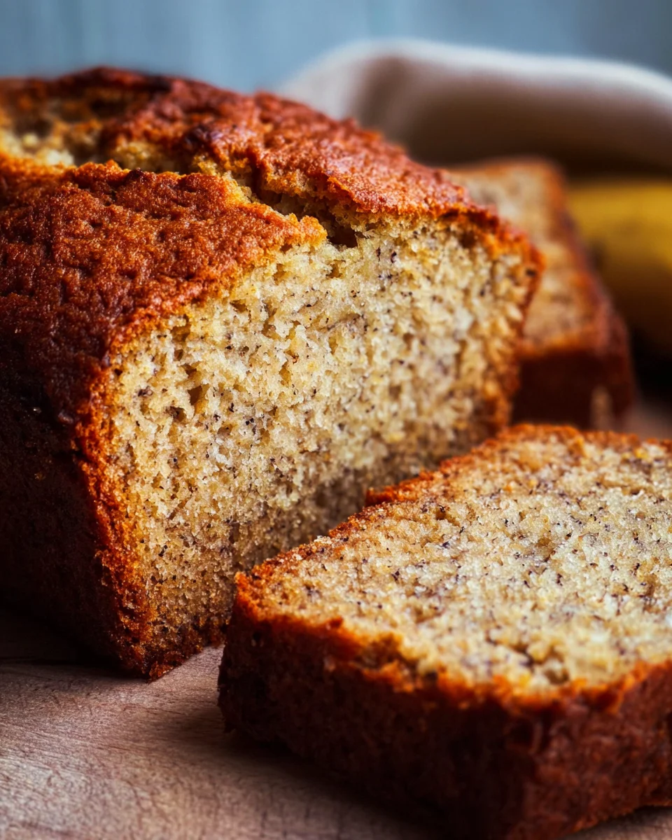 Old Fashioned Banana Bread