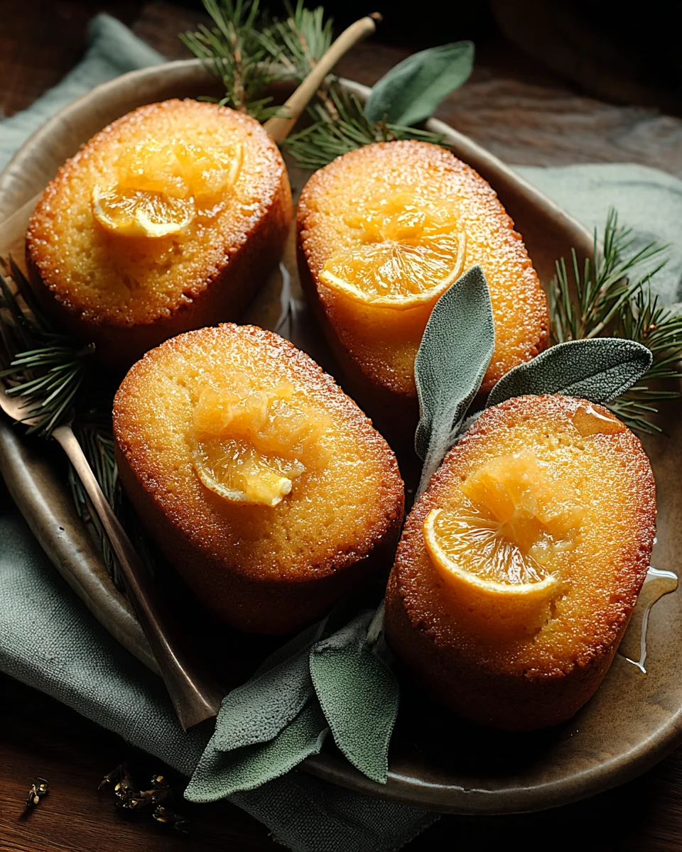 Orange Ginger Honey Cakes 25 Orange Ginger Honey Cakes