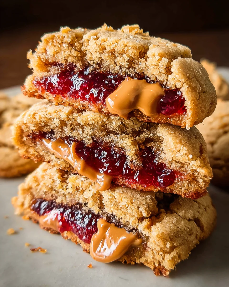 PB&J Stuffed Cookies 23 PB&J