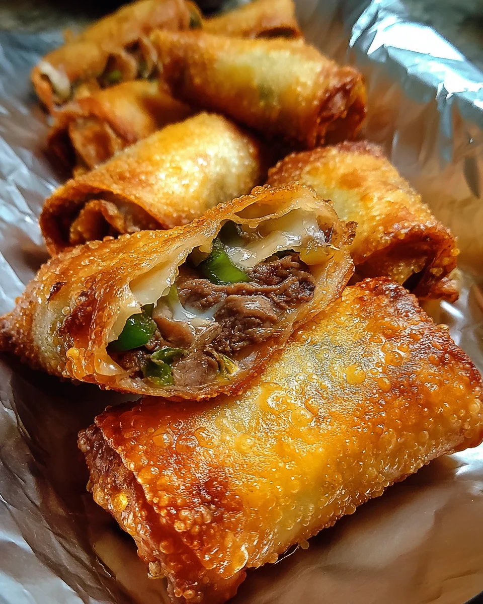 Philly Cheesesteak Egg Roll 18 Philly