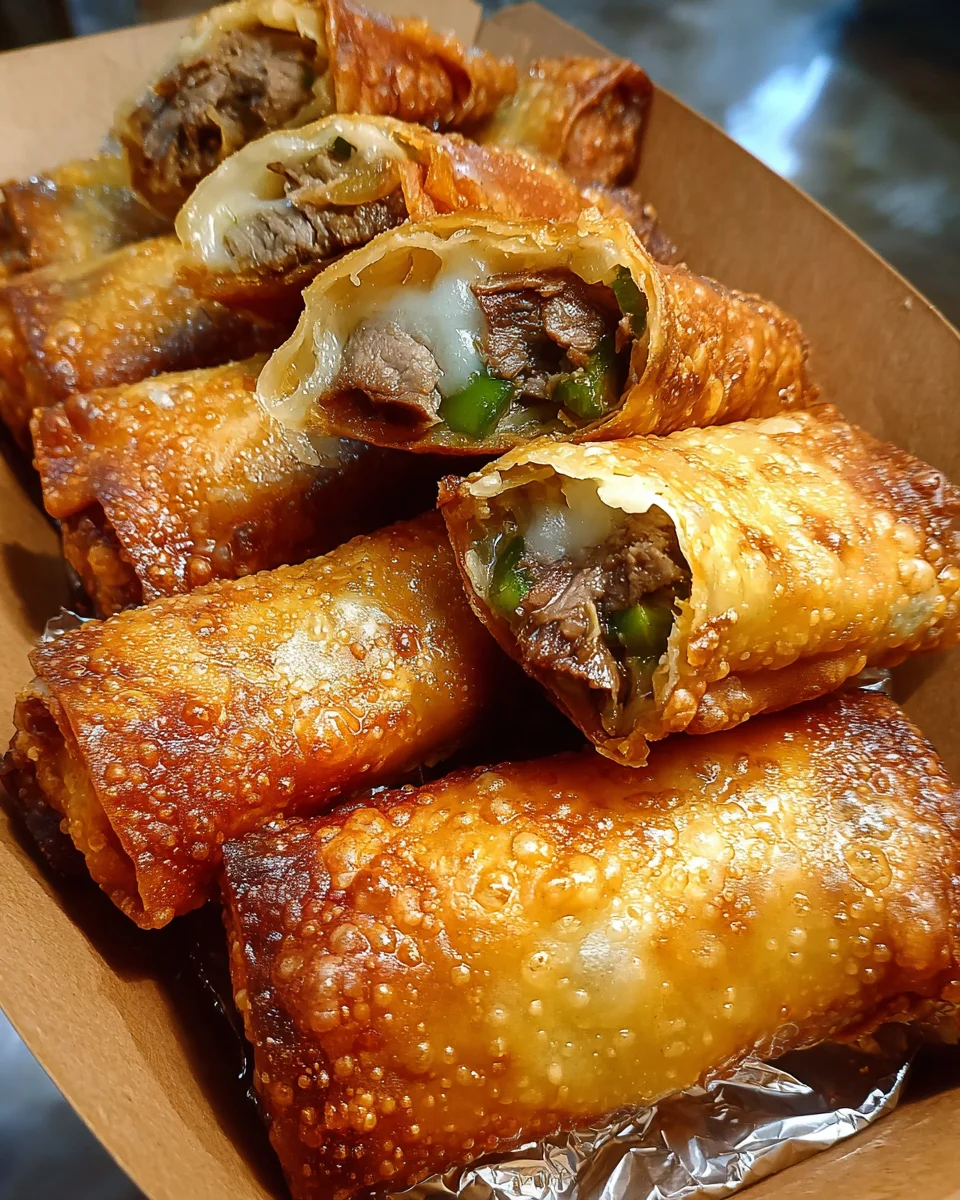 Philly Cheesesteak Egg Roll 19 Philly